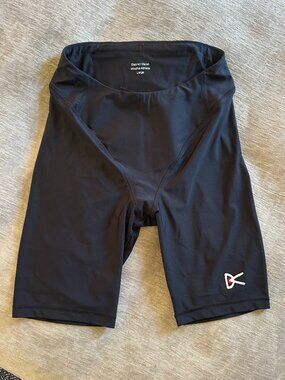 DISTRICT VISION | 9in Recycled Maya Half‎ Tights (black size large) Running Bike